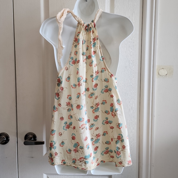🎈2/$50 Free People Floral Sleeveless Blouse - Picture 9 of 14